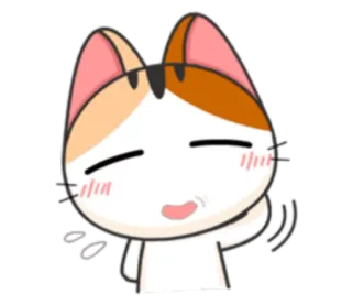 😅 528ec027 고양이, 귀여운, 동물, 카와이, 스티커, 만화 telegram sticker