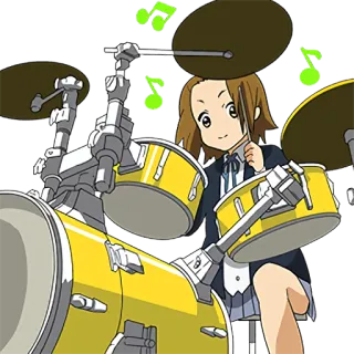 K-ON! :: @line_stickers telegram stickers