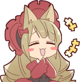 😄 83ba8906 애니메이션, 만화, 만화영화, 귀여운, 카와이, SD캐릭터, 일러스트 telegram sticker