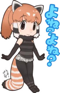 Kemono Friends :: @line_stickers telegram stickers