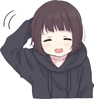 😅 3a310325 Anime, Manga, Gadis, Lucu, Kawaii, Karakter, Gambar telegram sticker