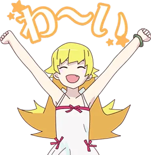 Monogatari Series :: @line_stickers telegram stickers