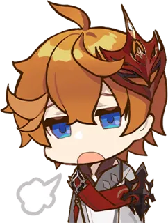 😮‍💨 90ce95fa Tartaglia Genshin Impact Tartaglia, Genshin Impact, Chibi, Anime, Videospiel, Charakter, Sticker telegram sticker