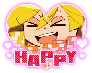 🙌 845c0266 Happy feliz, sonriendo, alegre, positivo telegram sticker