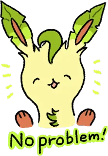 Pokémon: Eevee Stickers :: @line_stickers telegram stickers