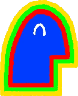 🚦 6bcf76e7 abstrak, bentuk, berwarna, geometris, seni, desain whatsapp sticker