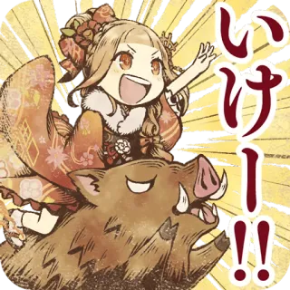 SINoALICE :: @line_stickers whatsapp stickers