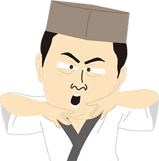 👊 8c49cd42 Chef South Park Мультфильм, Персонаж, Смешной, South Park, Шеф-повар telegram sticker