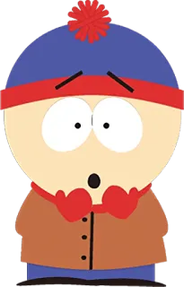 😮 9f17f1c5 Stan Marsh South Park мультфильм, анимация, смешной, персонаж, Стэн, Южный Парк telegram sticker