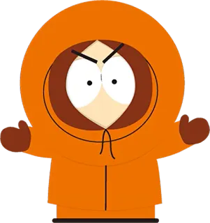 😡 beeaa6fe Kenny McCormick South Park Мультфильм, South Park, Кенни, Кенни Маккормик, Анимация telegram sticker