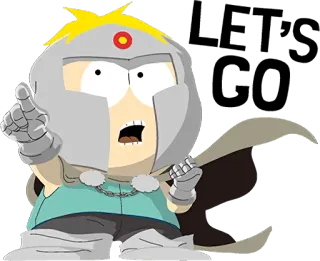 👆 d1a25166 Butters Stotch South Park Баттерс, Южный Парк, персонаж, мультфильм telegram sticker