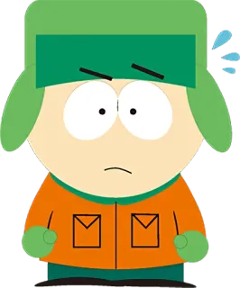 😥 f72fe6db Kyle Broflovski South Park Мультфильм, Кайл Брофловски, Южный парк, Персонаж telegram sticker