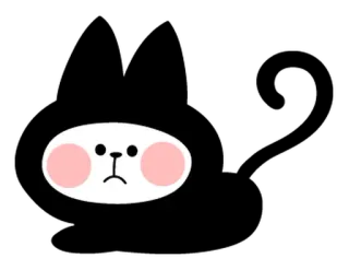 👻 5481f287 สัตว์, ใบหน้า, น่ารัก, เศร้า, หมี, การ์ตูน telegram sticker