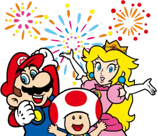 Talking Super Mario :: @line_stickers telegram stickers