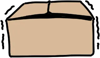 📦 1d4ebfd2 กล่อง, พัสดุ, การขนส่ง, การจัดส่ง, กระดาษแข็ง, ตู้คอนเทนเนอร์ telegram sticker