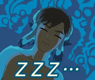 😴 54fa4b12 ZZZ... dormir, durmiendo, zzz, relajar, siesta telegram sticker