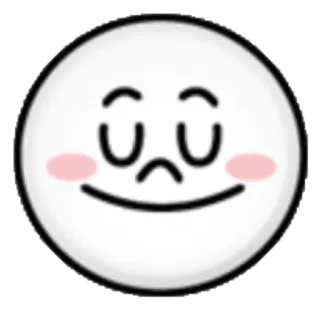 😊 3da1ab00 Biểu tượng cảm xúc, Biểu cảm, Đỏ mặt, Khuôn mặt telegram sticker