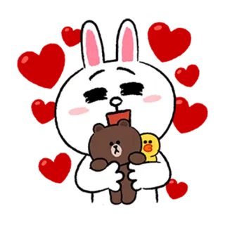 LINE Character Fun Size telegram stickers