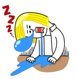 😪 3ba63985 ZZZZ 睡眠, 漫画, 眠い, 昼寝, zzz, 眠たい telegram sticker
