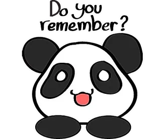 🌵 92573163 Panda, Animale, Carino, Cartone animato, Orso, Illustrazione telegram sticker