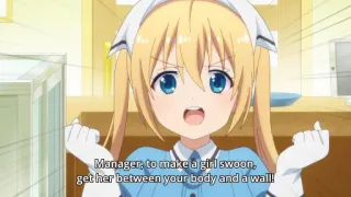 😍 09fa0743 Manager, to make a girl swoon,
get her between your body and a wall! 애니메이션, 소녀, 두근거림, 로맨스, 코미디, 만화, 만화 telegram sticker