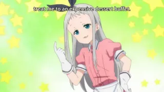 😇 2a1bd60d treat me to an expensive dessert buffet. 애니메이션, 소녀, 디저트, 요청, 음식, 만화 telegram sticker