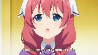 😔 3fe91db1 Some things would be difficult to do. 애니메이션, 소녀, 귀여운, 빨간 머리, 표정, 어려운 telegram sticker