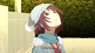 😍 aaccce85 Date me. 애니메이션, 요청, 로맨스, 소녀, 귀여운, 데이트 telegram sticker