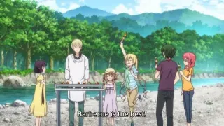 🔥 dc237c4c Barbecue is the best! 바베큐, 애니메이션, 음식, 나들이, 강, 자연 telegram sticker