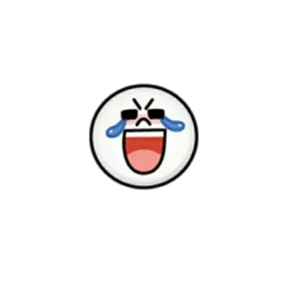 😂 5e608a05 이모지, 우는, 행복한, 웃는 telegram sticker