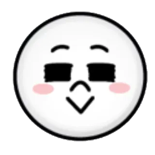 😉 a1445669 Émoji, Expression, Visage, Humeur, Drôle, Personnage telegram sticker