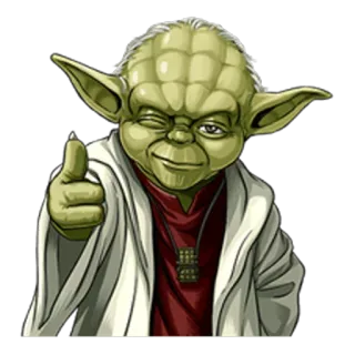 Star Wars - Yoda  (LINE) whatsapp stickers