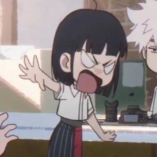 💈 60ad932f Anime, Cartoon, Wütend, Figur telegram sticker