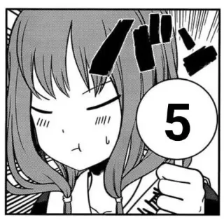 😌 290d882f 5 อนิเมะ, มังงะ, คะแนน, ตัวเลข, เรตติ้ง telegram sticker