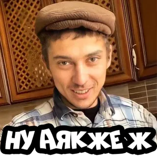 😀 4db10621 НУ А ЯК ЖЕ มีม, ภาพเหมือน, สีหน้า, หน้า whatsapp sticker