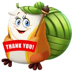 🤗 ac6029ac THANK YOU! danke, süß, cartoon, gruß, freundlichkeit, schnecke whatsapp sticker