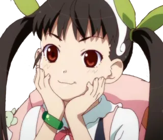 😀 bff55409 Anime, Chica, Linda, Kawaii, Dibujo animado, Personaje whatsapp sticker