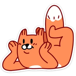 🙂 320bf117 cat, funny, rude, offensive, cute, animal, meme, sticker telegram sticker
