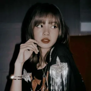 🌥 00575690 Lisa kpop, lisa, blackpink, k-pop, music, singer, fashion whatsapp sticker