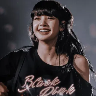 🌥 017f4e93 Black Pink kpop, blackpink, music, singer, idol, lisa whatsapp sticker