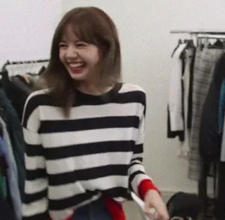 😂 902c9d23 Lisa Lisa, Blackpink, Kpop, tersenyum, bahagia, tertawa telegram sticker