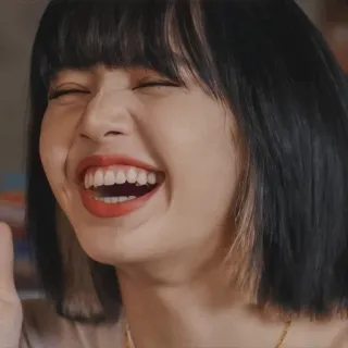 ✨ 4fd82a94 женщина, улыбается, счастливая, смеется, портрет, человек telegram sticker