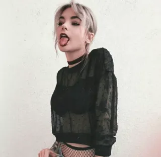 🐼 e91e0198 woman, portrait, fashion, style, clothing, girl telegram sticker