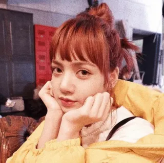 🙉 11952fef Lisa 리사, K팝, 가수, 여자, 사람, 인물사진 telegram sticker