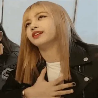 🥂 4cbaf9fc Lisa kpop, лиза, blackpink, певица, женщина, знаменитость telegram sticker