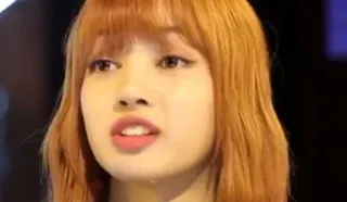🥂 6a533546 Lisa k-pop, певица, женщина, портрет, лиса, blackpink, знаменитость telegram sticker