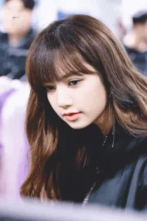 🌱 44895b85 Lisa mujer, retrato, celebridad, kpop, cantante, blackpink, idol telegram sticker