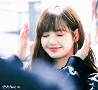 🌱 87610f68 안녕하세요! 1@ coreano, saludo, ídolo, mujer, sonriendo, k-pop, hola telegram sticker