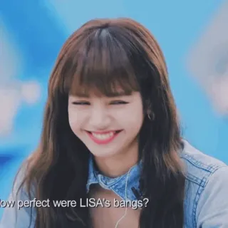 🌍 a7136d20 Lisa How perfect were LISA's bangs? Lisa, Flequillo, Kpop, Idol, Peinado, Sonrisa, Mujer telegram sticker