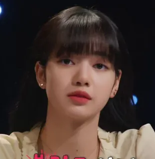 🐊 2c1e11af Lisa kpop, chanteur, idole, musique, blackpink, célébrité, portrait, femme whatsapp sticker